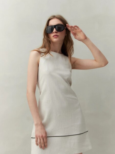 VESTIDO D.CASSIN MARLON CRU NEG TE