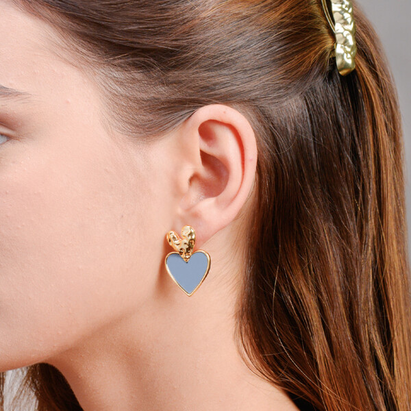 CORINA CARAV CORAZON GRIS Y DORADO CORINA CARAV CORAZON GRIS Y DORADO