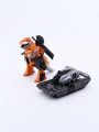 ROBOT TRANSFORMER NEGRO