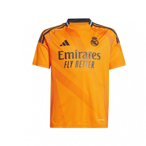 adidas Camiseta Visitante Real Madrid 24/25 Niños CREW ORANGE