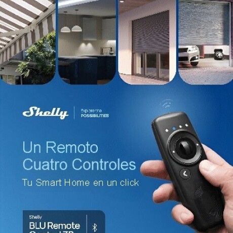 Control Remoto Inteligente Shelly Bluetooth y Zigbee 001
