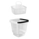 Kit Balde con cesto de limpieza TRANSPARENTE