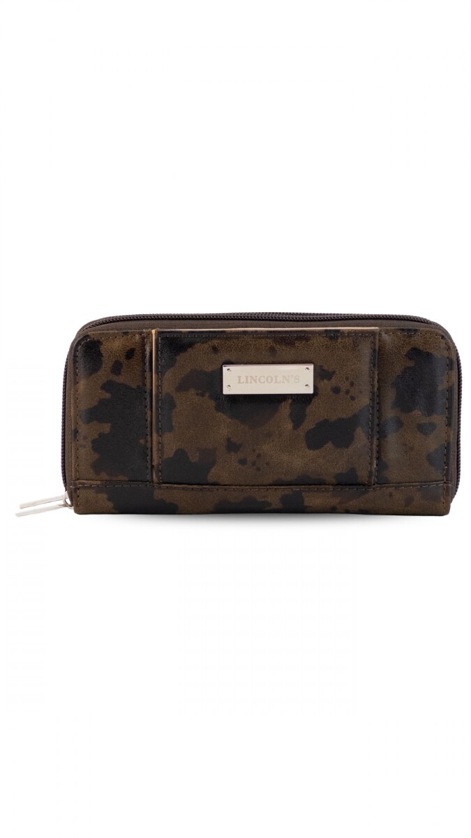 BILLETERA HIBISCO - VACA 