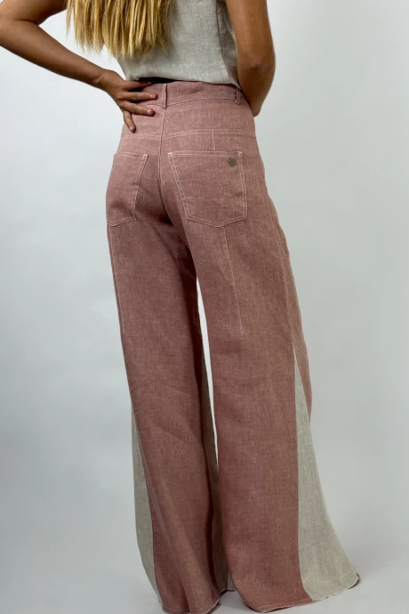 PANTALON JACINTO BLEND rosado xs