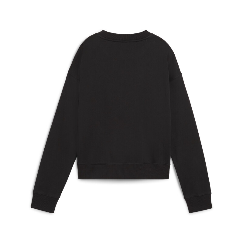 Buzo Puma Squad Crew TR de Mujer - 682493 01 Negro
