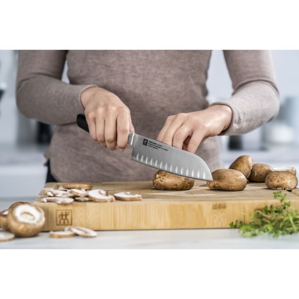 ZWILLING CUCHILLO SANTOKU BLANCO 18CM - ALL * STAR ZWILLING CUCHILLO SANTOKU BLANCO 18CM - ALL * STAR
