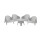 Set de 4 Sillas Skarpo + Mesa de exterior Gris