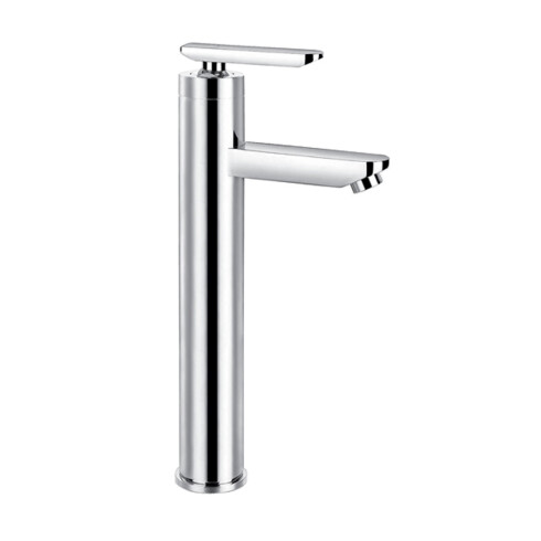 Griferia De Lavatorio Alto Pico Linea Edimburgo Aqualia Cromo 40Mm CROMO