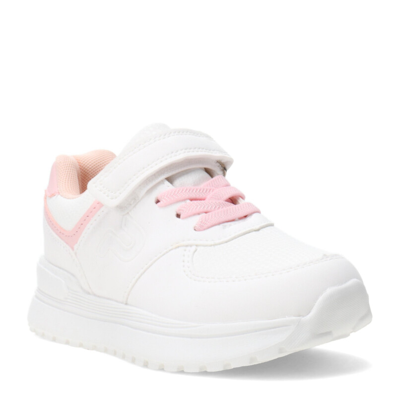 Championes Infantiles Push Blanco - Rosado