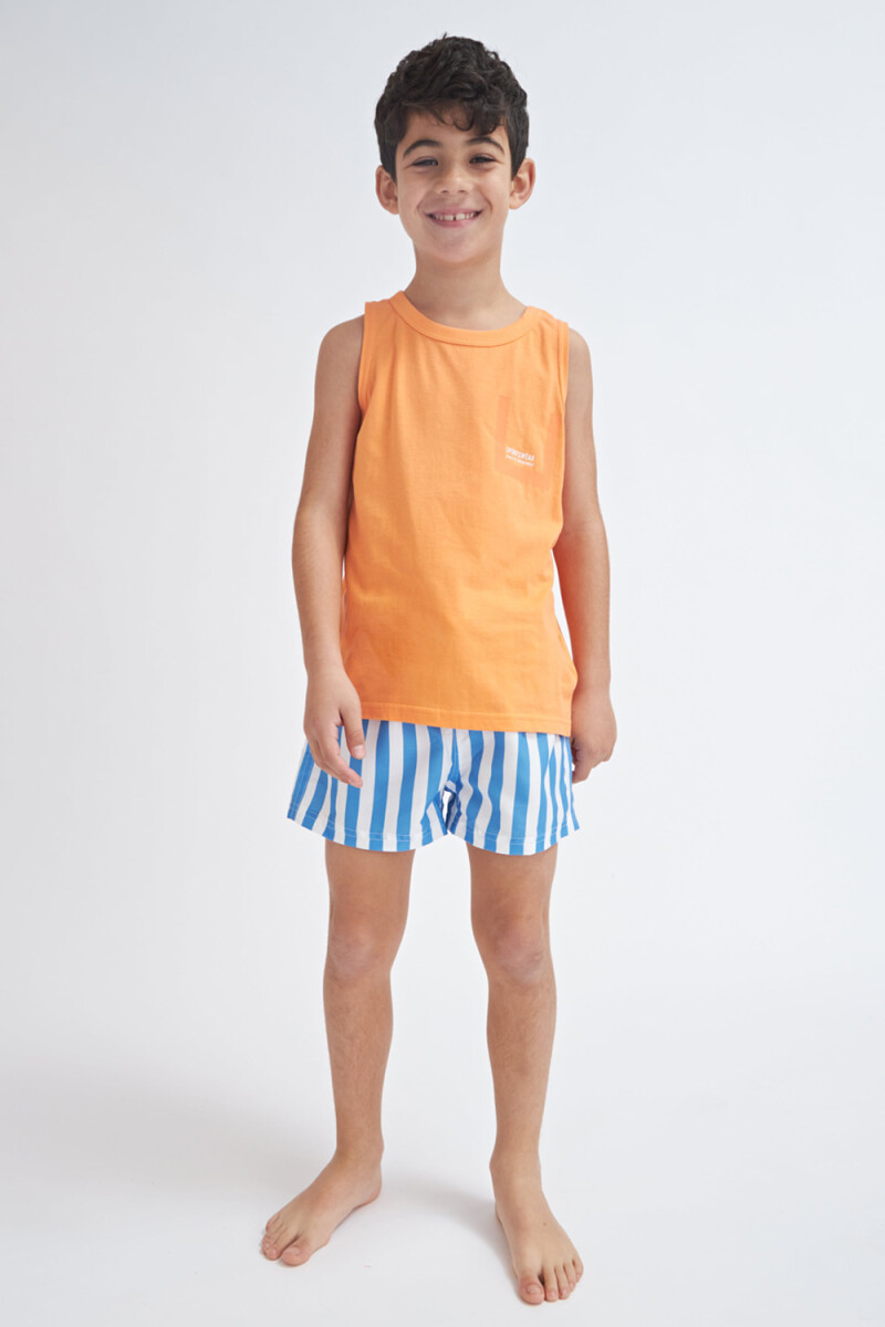 Camiseta sin mangas Sport -naranja
