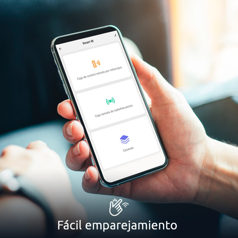 CONTROL REMOTO UNIVERSAL SMART,WIFI, IR/RF COMPATIBLE, CONTROL DE VOZ 001