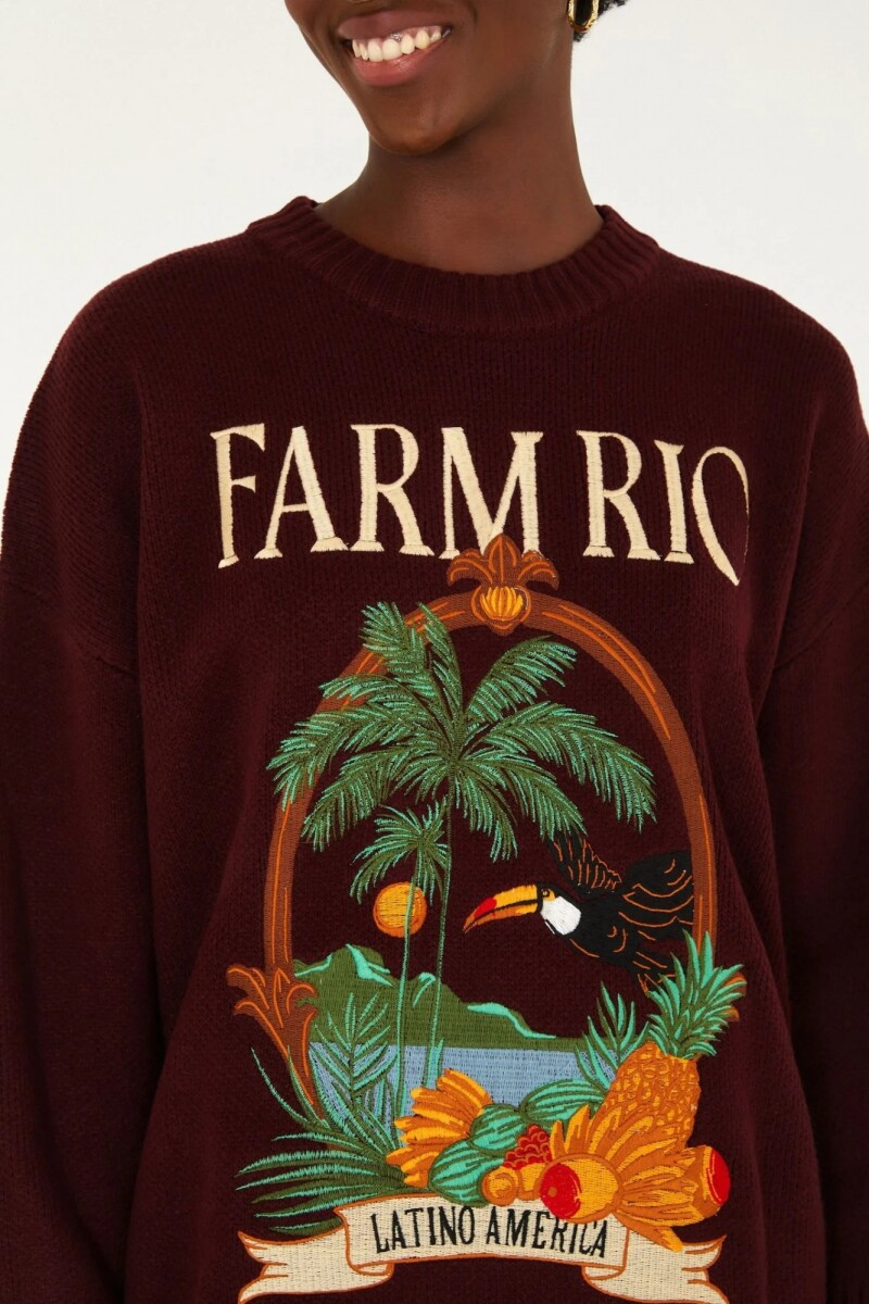 BUZO FARM RIO Marron