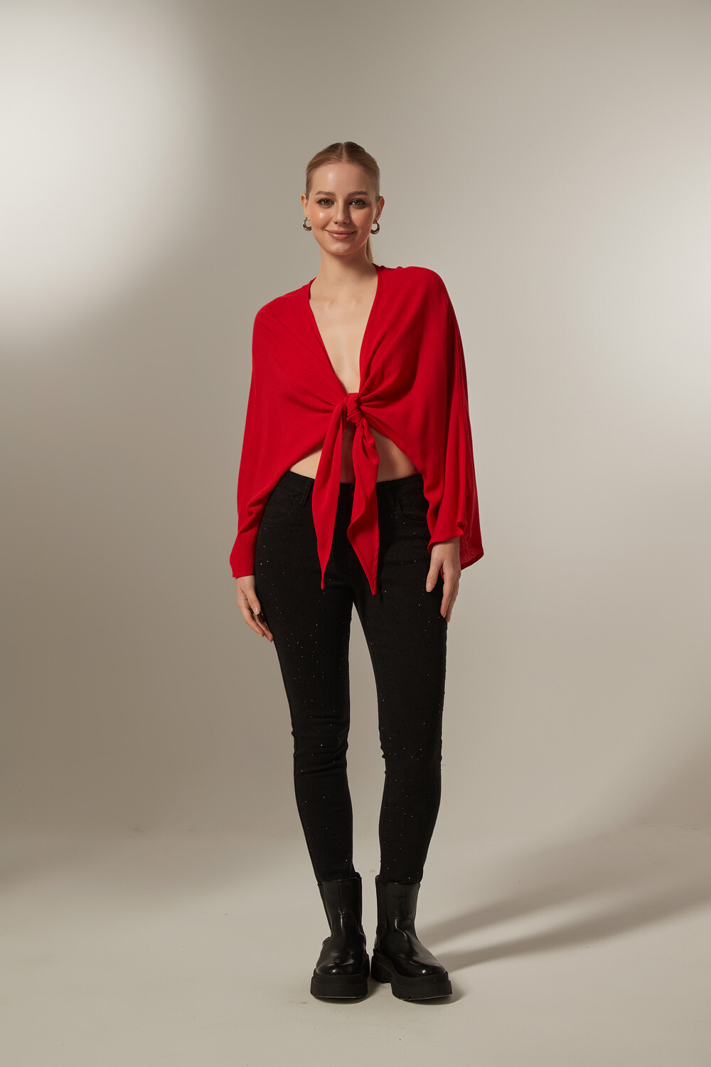 Blusa Truman Rojo Coral