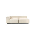 Sillón Nicole Esquinero Doble Izquierdo Beige