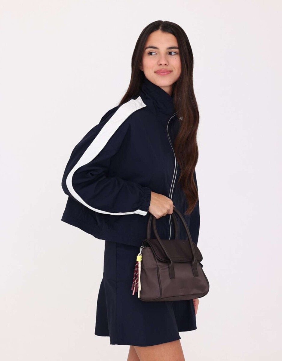 Cartera City - Marron Oscuro 