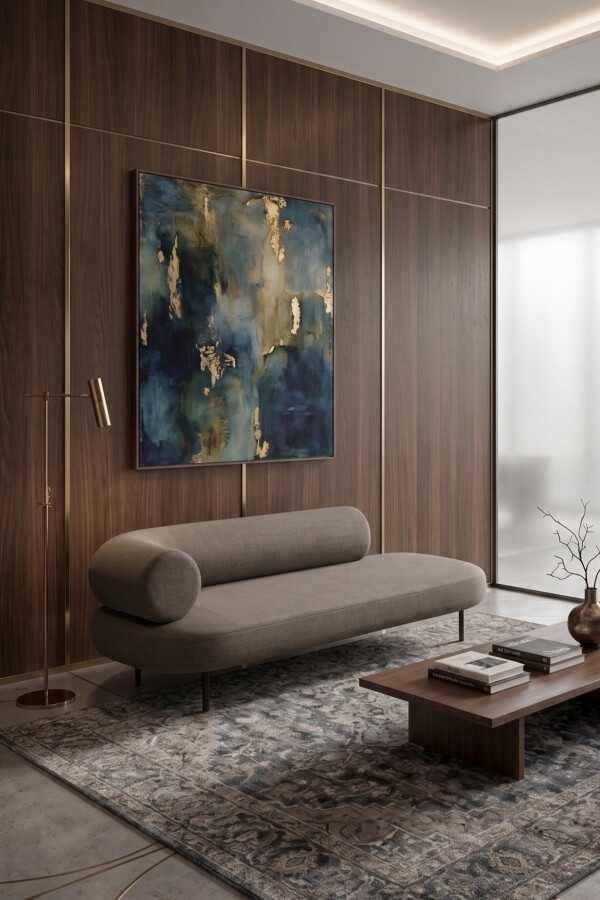 Sofá modular Pompidou 2C Right Beige