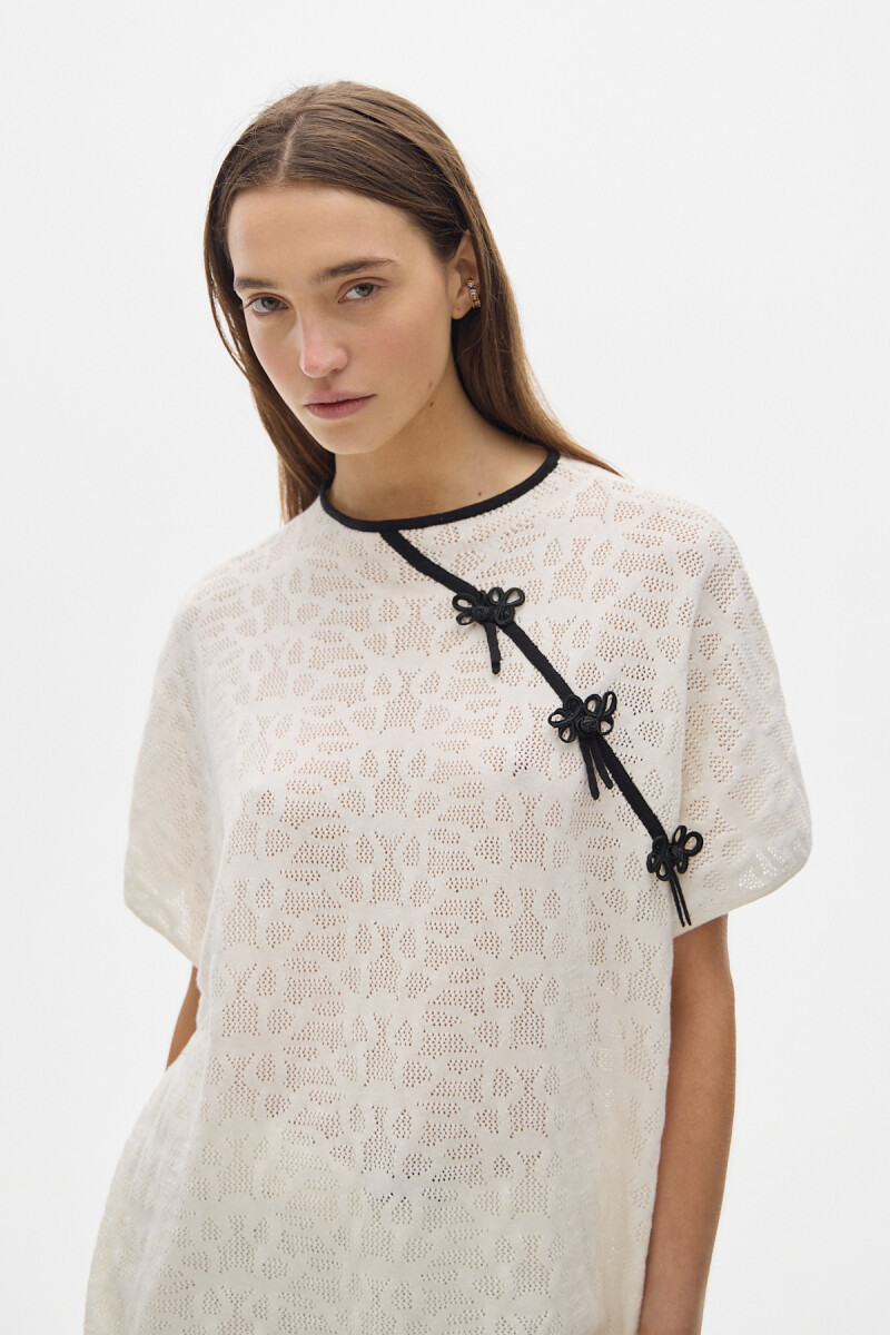 Blusa Meta Off White