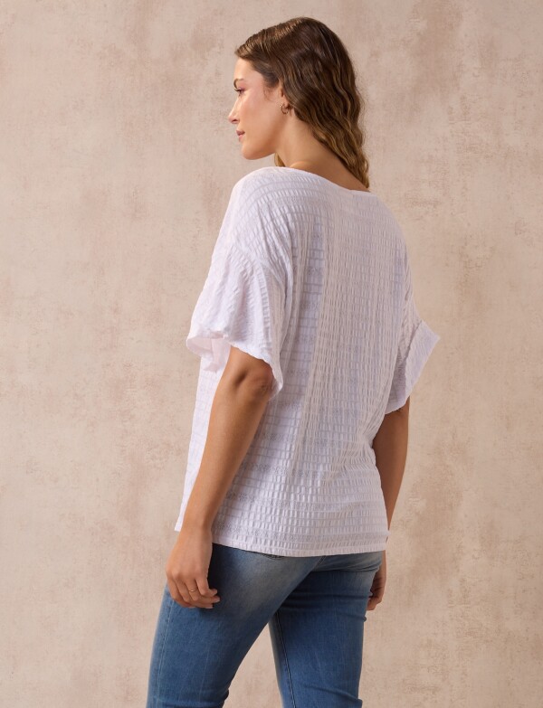 Blusa Algodón BLANCO