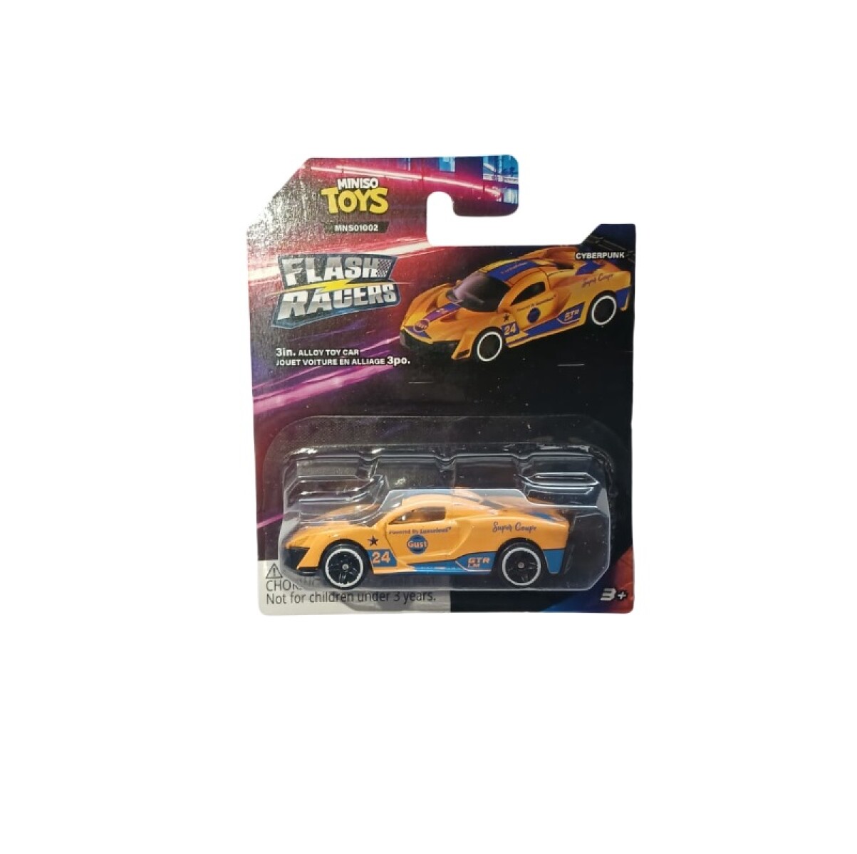 Auto de colección cyberpunk - naranja 