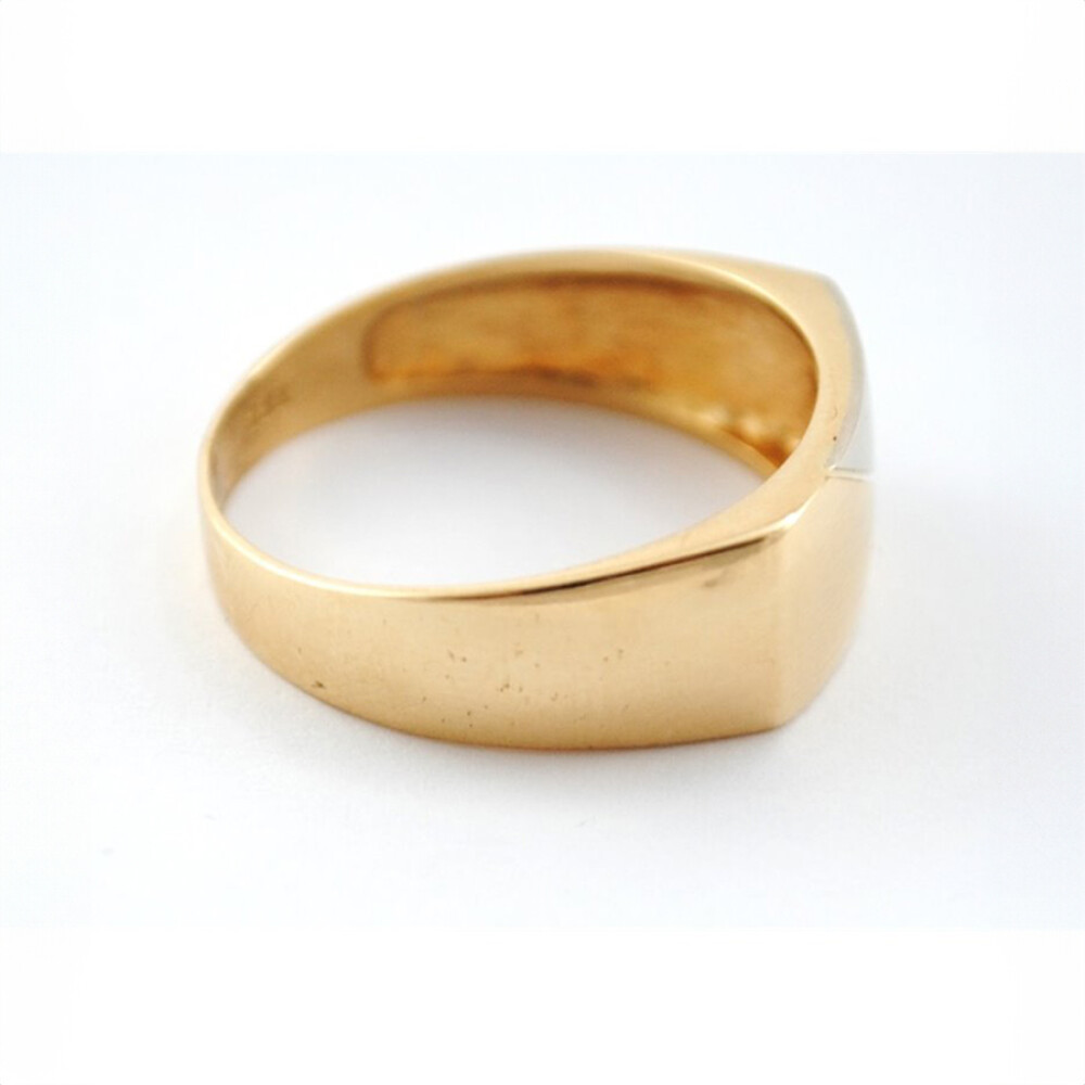 Anillo Oro 18K Y Brillante Anillo Oro 18K Y Brillante
