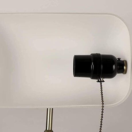 Lámpara De Banquero Lámpara De Escritorio Con Interruptor blanca