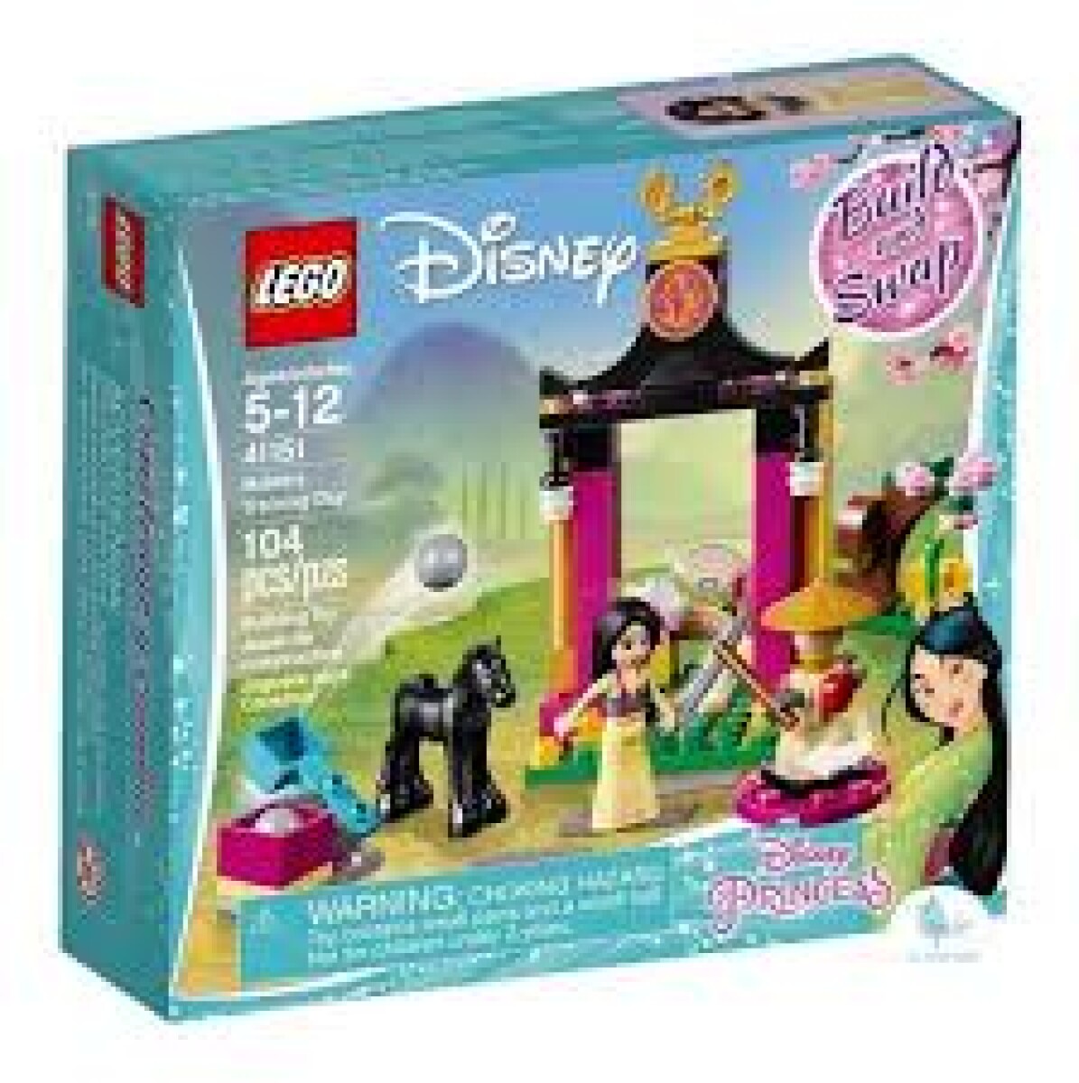 Lego Disney Princesa Mulan Con Accesorios 104 Piezas 