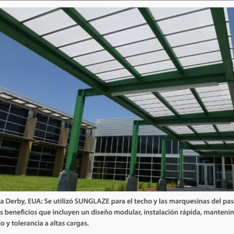 Placa de Policarbonato Compacto Sunglaze 4mm 1.22x2.44mts Placa de Policarbonato Compacto Sunglaze 4mm 1.22x2.44mts