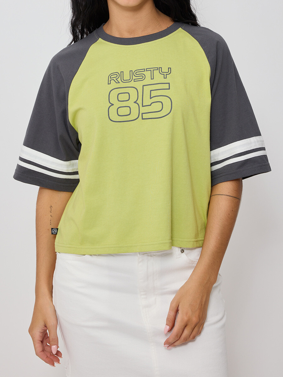 T-SHIRT NAYAN RUSTY - Verde 