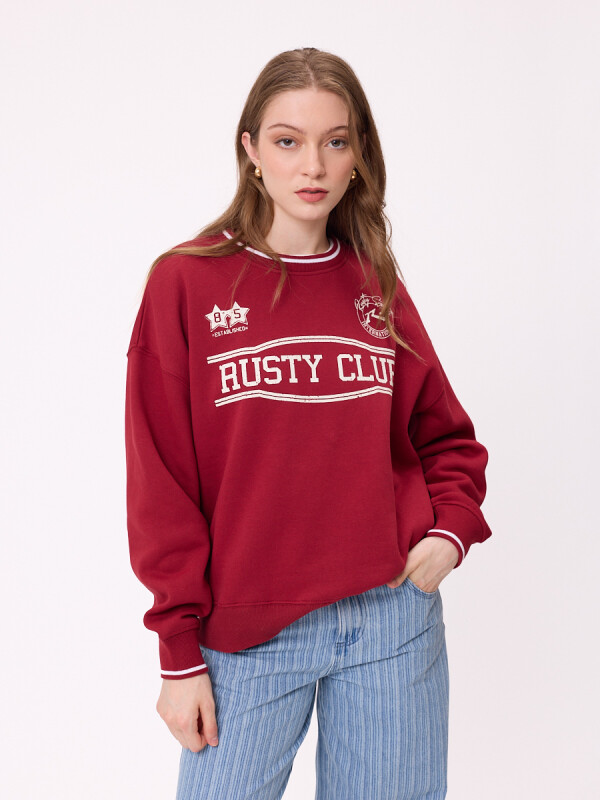 SWEATER CHERBU RUSTY Rojo