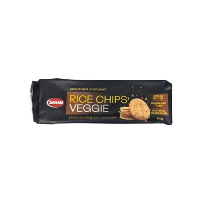 Rice Chips Veggie 84g Saman Rice Chips Veggie