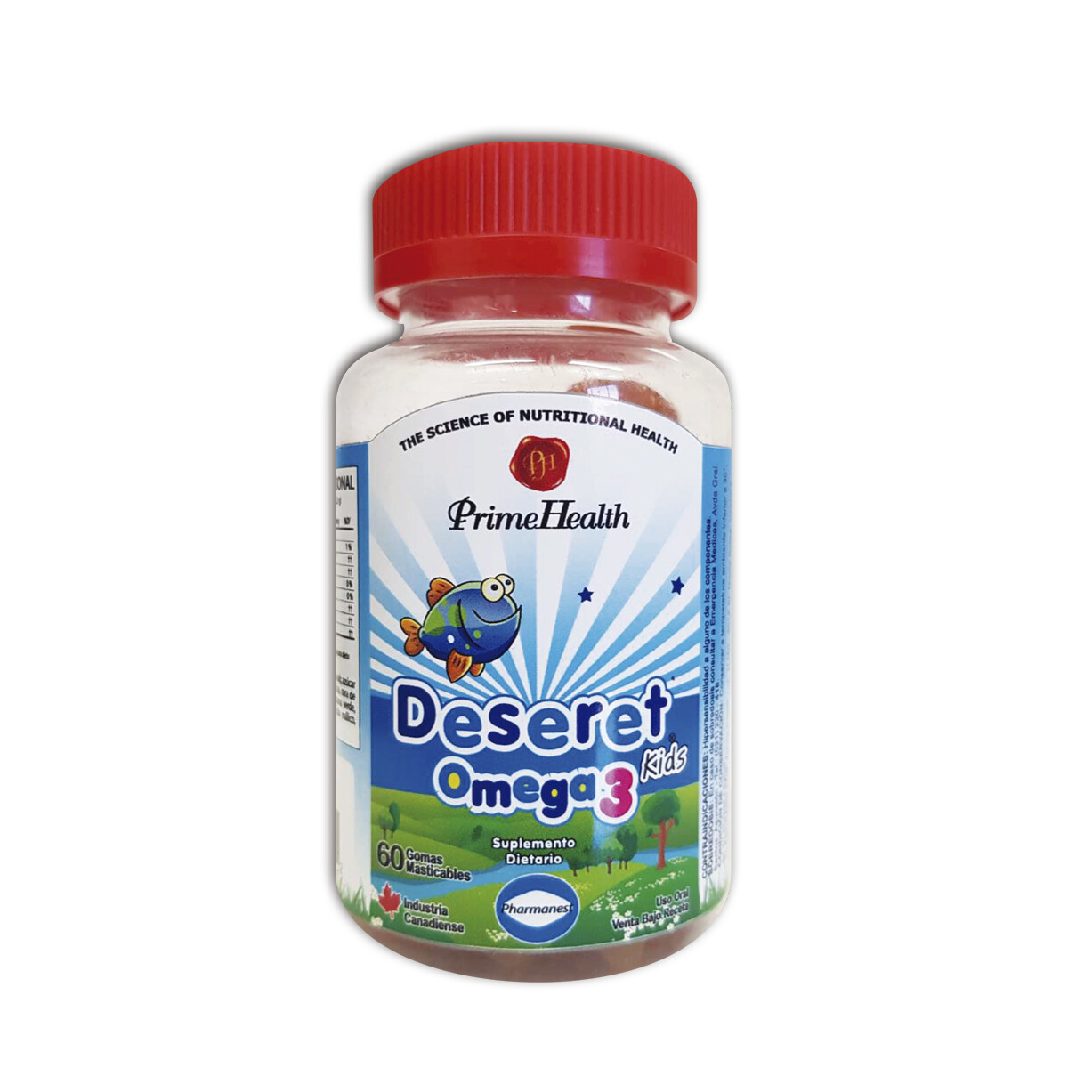 DESERET KIDS OMEGA 3 GYMMYS CJ X 60 UNID 