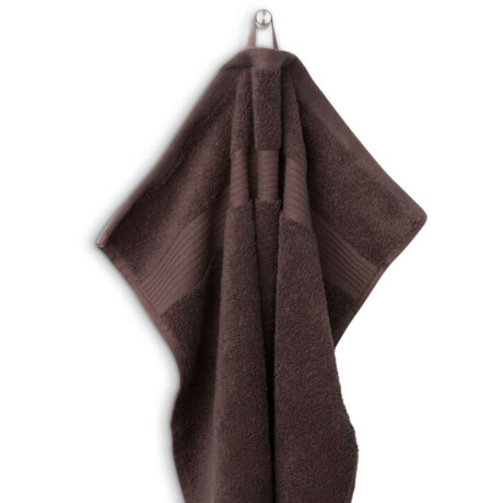 Toalla De Mano Karlstad 50X100 Marron Oscuro