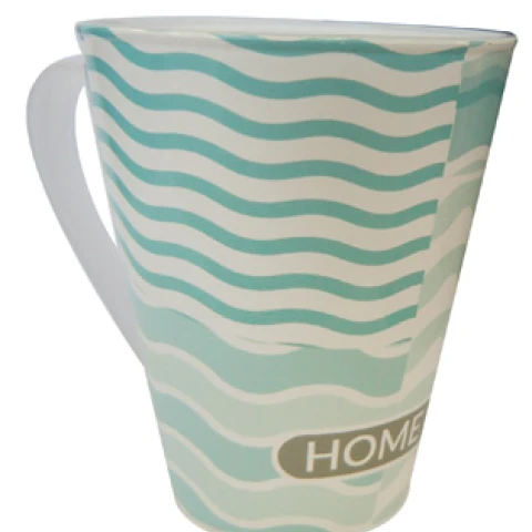 Taza Plástica 360 ml rayas