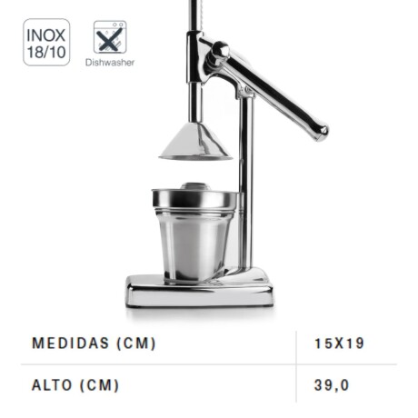 Exprimidor Manual Alto para Jugo Lacor Exprimidor Manual Alto para Jugo Lacor