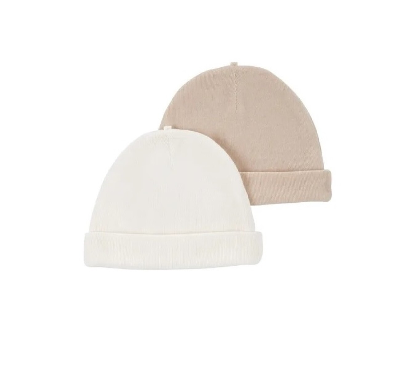Set gorros x2 Carters - Beige 