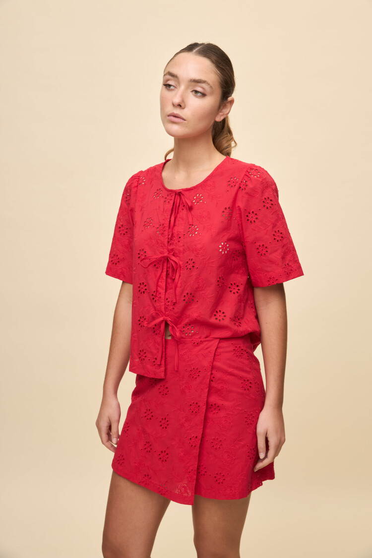 SHORT DOLORES Rojo