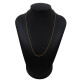 Cadena rolo fina en oro 18k amarillo. Largo 40 cm Cadena rolo fina en oro 18k amarillo. Largo 40 cm