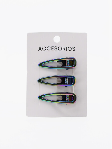 PINZAS PACK X 3 VIOLETA (V)