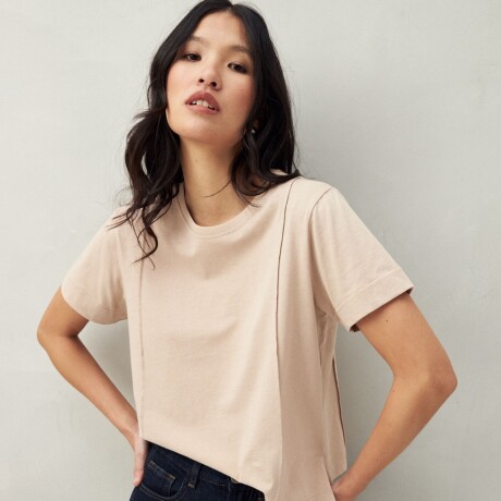 REMERA PADELLA Beige