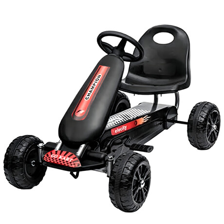 Auto A Pedal Cuatriciclo P/ Niño Excelente Calidad Negro