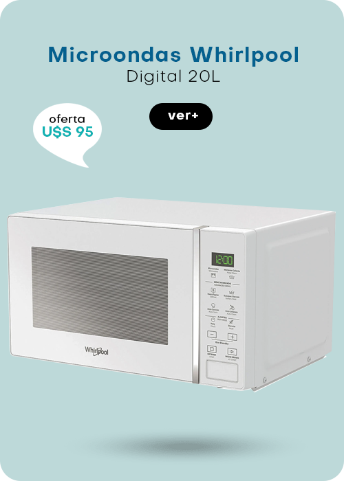 ¡OFERTA IMPERDIBLE MICROONDAS 20L!