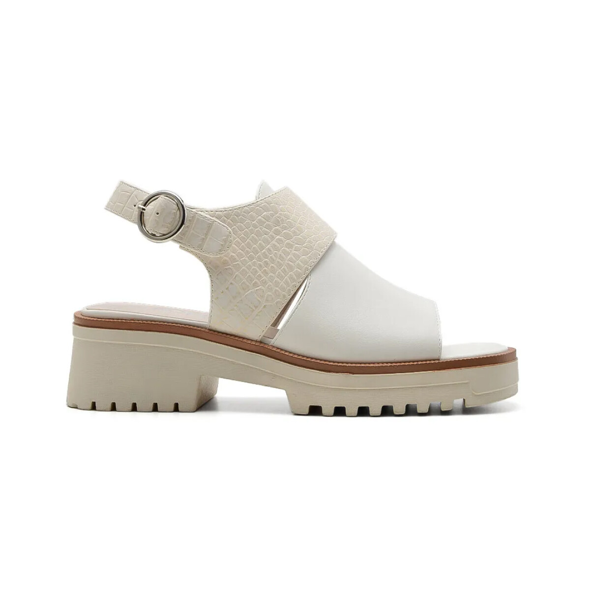 SANDALIA CASUAL TACO BAJO HANNAH - KORIUM 