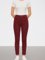 Pantalon Bardot Bordeaux