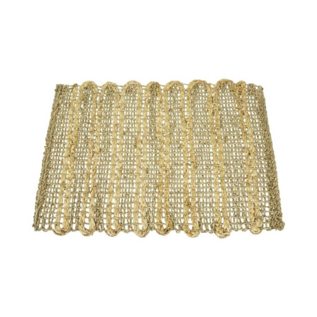 Individual Rect. Rayas Verticales Seagrass 45X32Cm