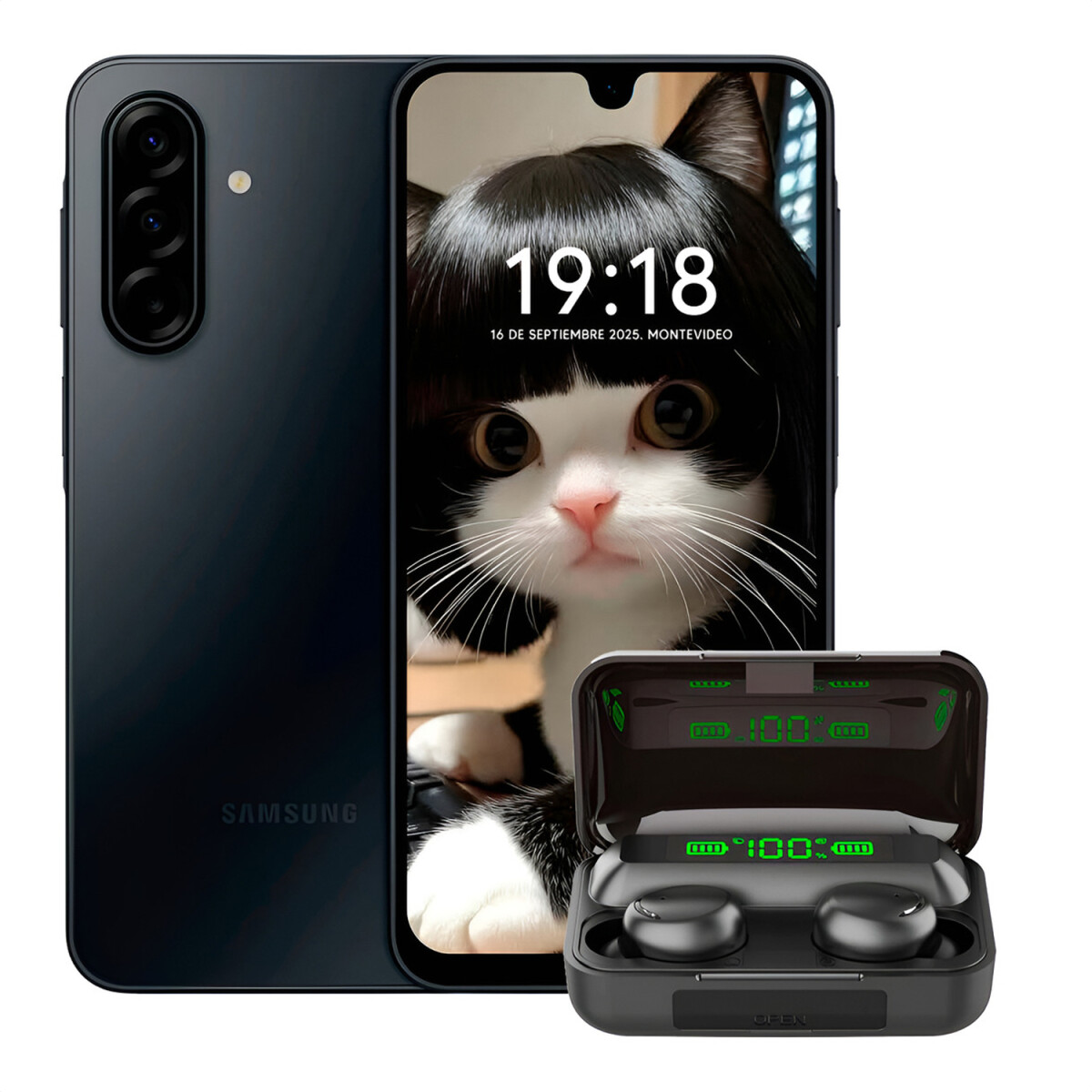 Samsung Galaxy A17 4/128gb 4g + Regalo - NEGRO 