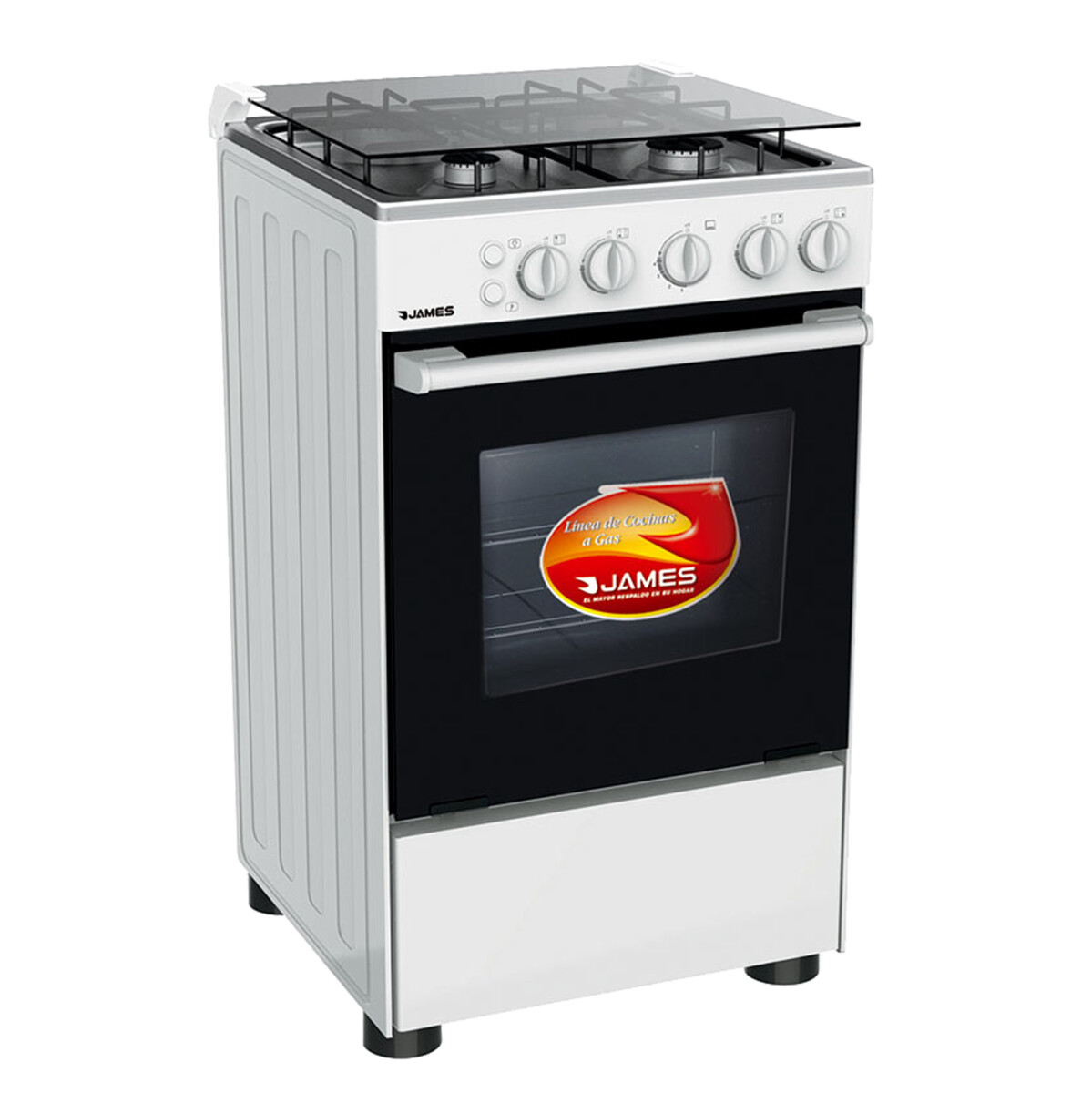 COCINA GAS - GAS BLANCO JAMES C 505 MBT 