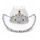 Gorro Cowboy Con Corona y Luz Blanco