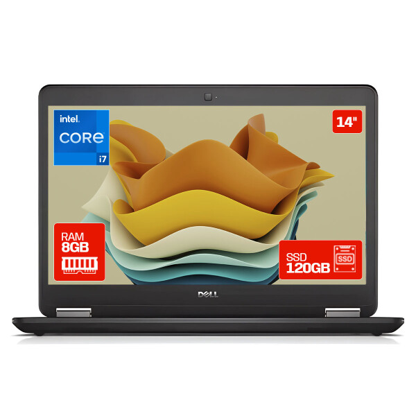 Notebook Laptop Dell Latitude E7450 I7 8GB RAM 120GB SSD 14" Notebook Laptop Dell Latitude E7450 I7 8GB RAM 120GB SSD 14"