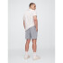 V-6IN SWIM TRUNK BLUE STRIPE