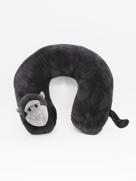 ALMOHADON VIAJE MONKEY NEGRO